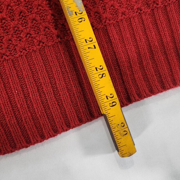 a.n.a textured short sleeve tunic sweater large pullover red large
Lot H - Picture 5 of 6